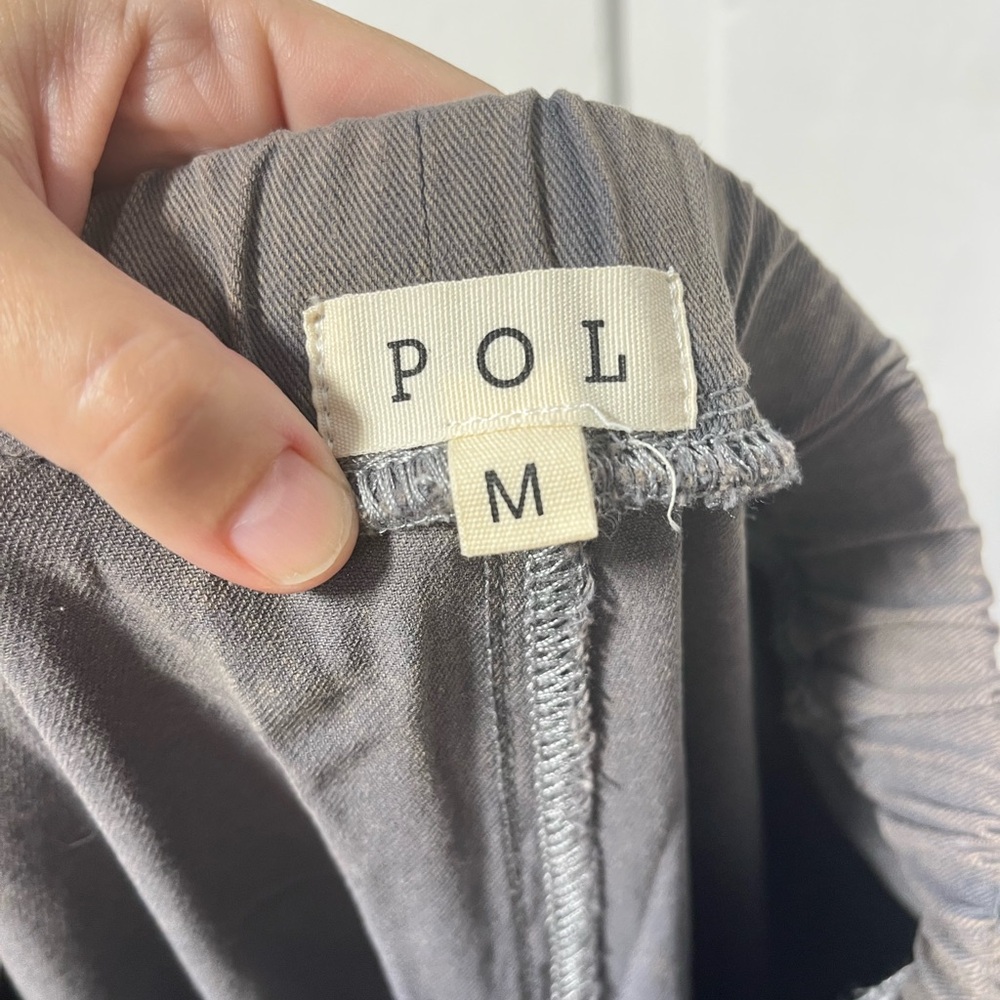 POL Gray Star-Patterned Pants - Picture 6 of 11